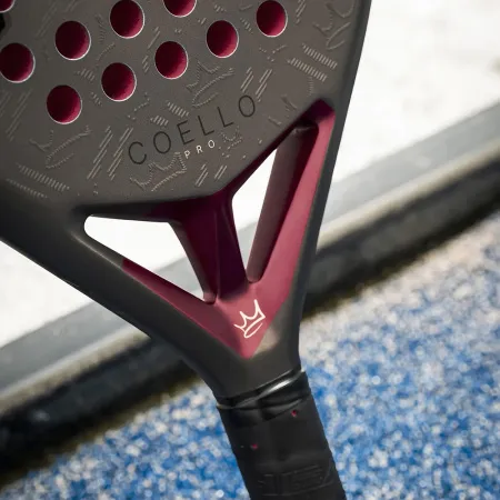 Ракетка для падела HEAD Coello Pro 2026, 225036, для профессионалов, карбон, коричнево-бордовый за 33&nbsp;619.20 ₽ купить в Иркутске