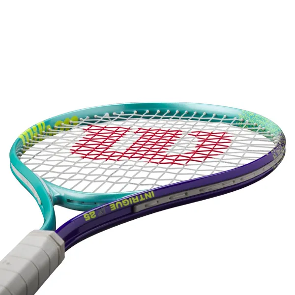 Ракетка б/т дет. Wilson Intrigue Jr 25, WR180310U, для детей 9-10лет, алюминий,со струн., бирюз-фиол за 5&nbsp;271.70 ₽ в Иркутске