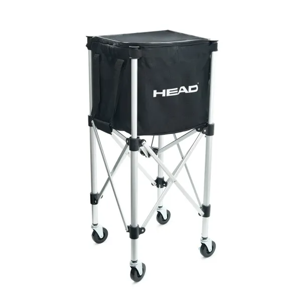 Корзина для теннисных мячей HEAD TT7003, на 125 мячей,с сумкой-переноской, складная, металл, черный за 6&nbsp;942.80 ₽ в Иркутске