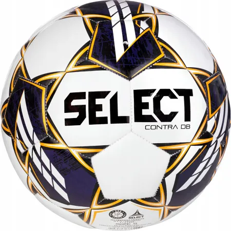 Мяч футб. SELECT Contra DB v23, 0855160600, р.5, FIFA Basic, 32 пан, ПУ, гибр.сш, бело-чер-желтый за 4&nbsp;175.20 ₽ купить в Иркутске