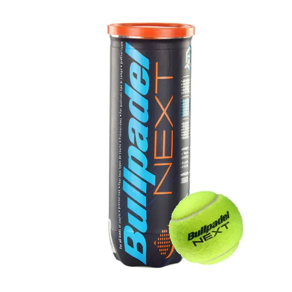 Мяч для падела BULLPADEL Next, 471961, уп.3 шт, FIP Approved, войлок, каучук,желтый за 1&nbsp;207 ₽ в Иркутске