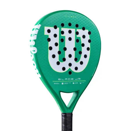 Ракетка для падела WILSON Blade Jr  V4 Padel, WR213811U0, для начин-х, стекловолокно, зеленый за 14&nbsp;934.50 ₽ купить в Иркутске