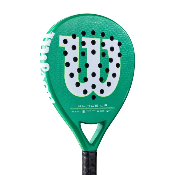 Ракетка для падела WILSON Blade Jr  V4 Padel, WR213811U0, для начин-х, стекловолокно, зеленый за 14&nbsp;934.50 ₽ в Иркутске