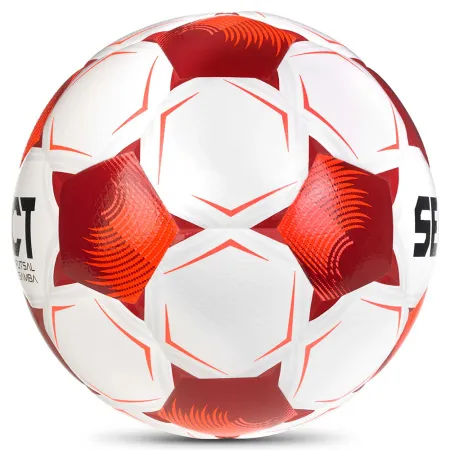 Мяч футзал. SELECT Futsal Samba v26, 1063471008, р.4,FIFA Basic, 32п, ТПУ, гибр.сш, бел-кр-черн за 5&nbsp;618.50 ₽ купить в Иркутске