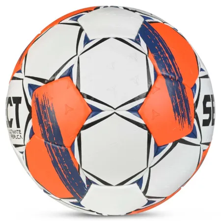 Мяч ганд. SELECT Ultimate Replica v25, 3572858745, р.3(Senior), ПУ,руч.сш, бел-оранж-т.син за 5&nbsp;373.70 ₽ купить в Иркутске