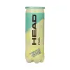 Мяч для падела HEAD Padel One S, 575383, уп.3 шт, FIP Approved, войлок,нат.резина,желтый