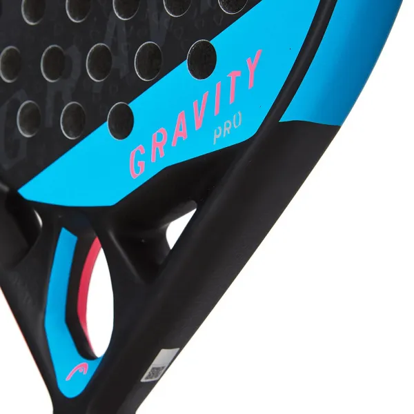 Ракетка для падела HEAD Gravity Pro 2022, 228162,для продв.игр., карбон, стекловолокно,черн-сине-роз за 16&nbsp;138.10 ₽ в Иркутске