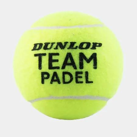 Мяч для падела Dunlop Team Padel, 601553, уп.3 шт, сукно, нат.резина,желтый за 1&nbsp;110.10 ₽ купить в Иркутске