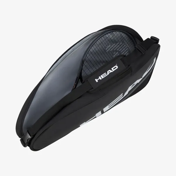Сумка-чехол HEAD TOUR Racquet Bag S, 260644-BKWH, с карманом для 3 тен.ракеток, черно-белый за 6&nbsp;723.50 ₽ в Иркутске