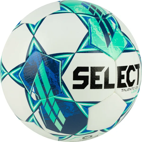 Мяч футб. SELECT Talento DB Light V23, 0775860004, р.5, 32п, ПУ, гибрид.сш, бело-зеленый за 5&nbsp;531.80 ₽ в Иркутске