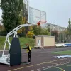 Баскетбольная стойка мобильная складная на пружинах вынос 2,25 м c противовесом ZAVODSPORTA за 530&nbsp;660 ₽ купить в Иркутске
