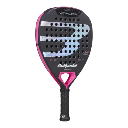 Ракетка для падела BULLPADEL Wonder 27, 497250, для продв.игроков, стекловолокно, карбон, черно-роз за 42&nbsp;969.20 ₽ купить в Иркутске
