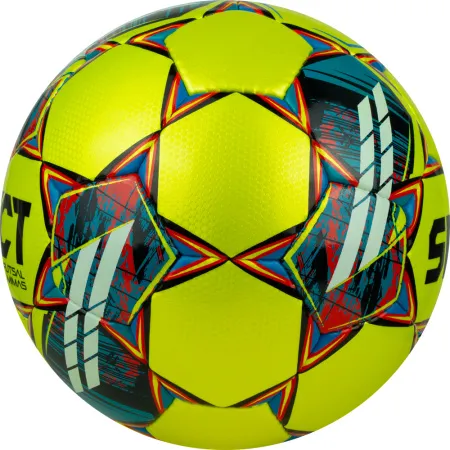 Мяч футзал. SELECT Futsal Mimas, 1053460550, р.4,FIFA Basic, 32 пан, гл.ПУ, руч.сш, жел-сине-красный за 6&nbsp;303.60 ₽ купить в Иркутске