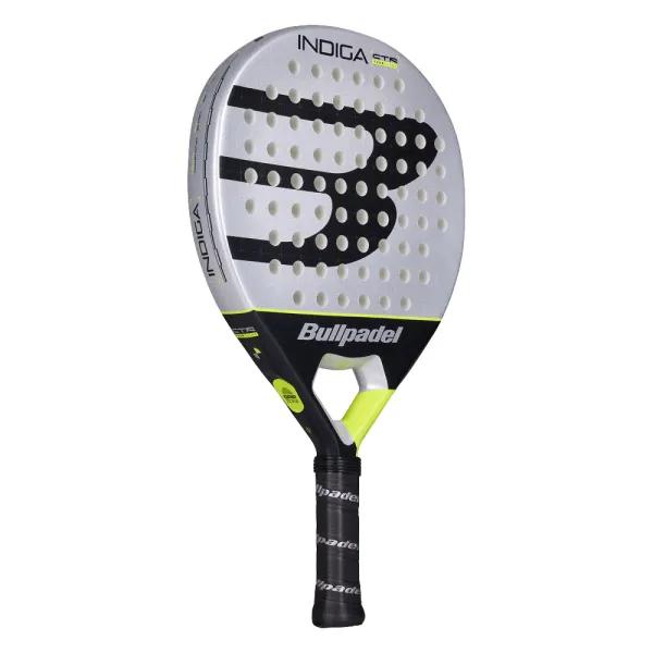 Ракетка для падела BULLPADEL Indiga Control 26, 494417, для начинающих, карбон ,серо-черный за 14&nbsp;672.70 ₽ в Иркутске