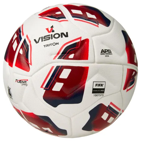 Мяч футб. VISION TRITON, FV425075, р.5,FIFA Quality Pro,MF, 16 пан, термосш.,бел-красный за 8&nbsp;007 ₽ купить в Иркутске