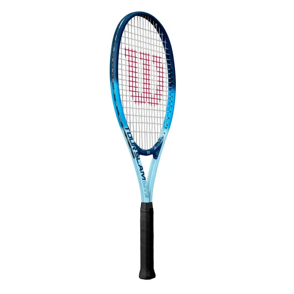 Ракетка б/т Wilson Tour Slam Lite Gr2, WR199010U2,для любит, алюминий, со струнами, сине-голубая