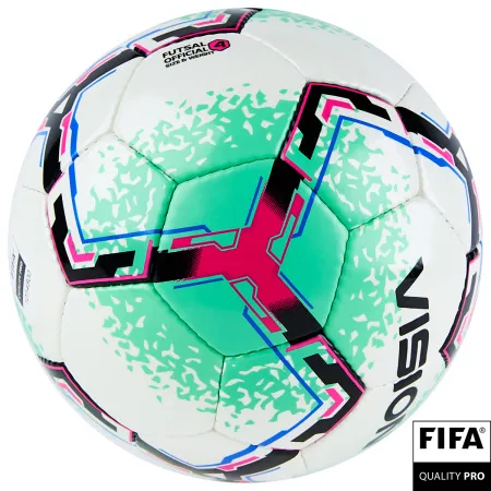 Мяч футзал. VISION SALA+, FIFA Quality Pro, FS324084 р.4, 32 п. PU, 4 подкл.сл, руч.сшив.,бело-зелен за 4&nbsp;943.60 ₽ купить в Иркутске