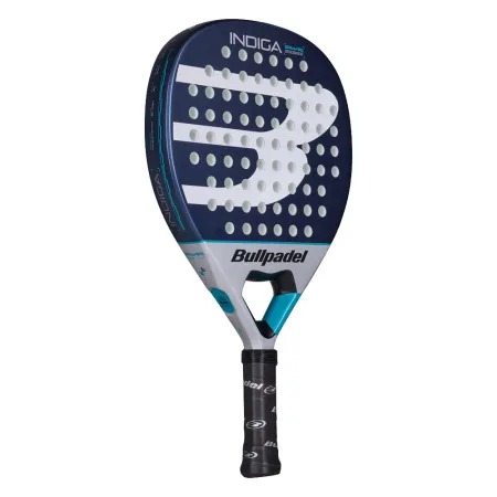 Ракетка для падела BULLPADEL Indiga Power 26, 494416, для начинающих, стекловолокно, темносине-серый за 14&nbsp;672.70 ₽ купить в Иркутске