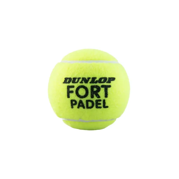 Мяч для падела Dunlop Fort Padel, 601555, уп.3 шт, FIP, сукно, нат.резина,желтый за 1&nbsp;135.60 ₽ в Иркутске
