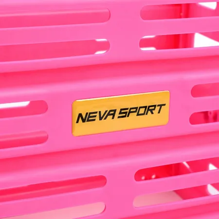 Корзина для теннисных мячей NEVA SPORT, UEA1_P, на 75 мячей, пластик, розовый за 5&nbsp;778.30 ₽ купить в Иркутске