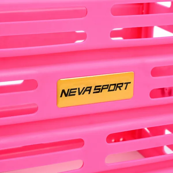 Корзина для теннисных мячей NEVA SPORT, UEA1_P, на 75 мячей, пластик, розовый за 5&nbsp;778.30 ₽ в Иркутске
