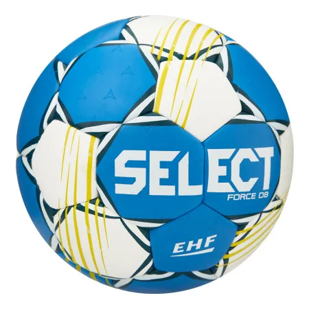 Мяч ганд. SELECT HB FORCE DB V25, 1622858205, Senior (р.3), EHF Appr,ПУ, гибр.сш., сине-белый за 8&nbsp;438.80 ₽ купить в Иркутске