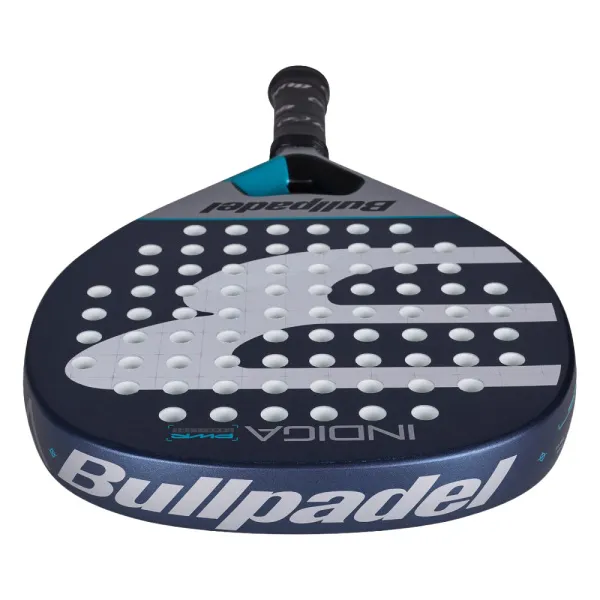 Ракетка для падела BULLPADEL Indiga Power 26, 494416, для начинающих, стекловолокно, темносине-серый за 14&nbsp;672.70 ₽ в Иркутске