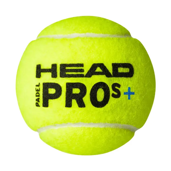 Мяч для падела HEAD Padel Pro S+, 540303, уп.3 шт, FIP Approved, войлок,нат.резина,желтый за 933.30 ₽ в Иркутске