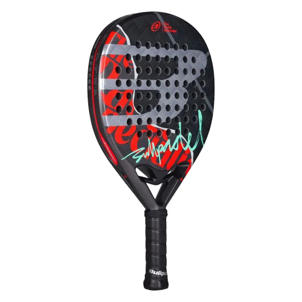 Ракетка для падела BULLPADEL Ionic Control 26, 494412, для продв. игроков, карбон, черно-красный за 33&nbsp;734.80 ₽ в Иркутске
