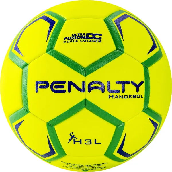 Мяч ганд. PENALTY HANDEBOL H3L ULTRA FUSION X, 5203632600-U, р.3, PU, термосшивка, жел за 3&nbsp;187.50 ₽ в Иркутске