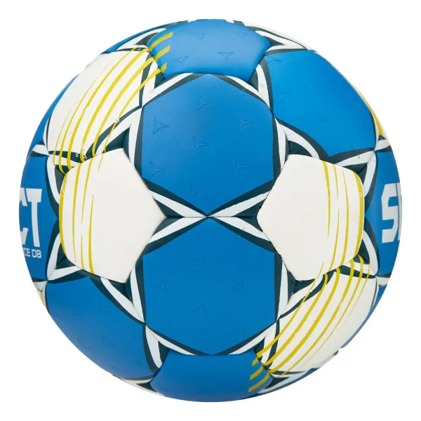 Мяч ганд. SELECT HB FORCE DB V25, 1622858205, Senior (р.3), EHF Appr,ПУ, гибр.сш., сине-белый за 8&nbsp;438.80 ₽ в Иркутске