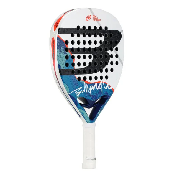 Ракетка для падела BULLPADEL Ionic Power 26, 494411, для продв. игроков, стекловолокно, сине-белый за 28&nbsp;944.20 ₽ в Иркутске