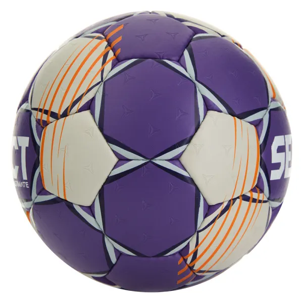 Мяч ганд. SELECT Ultimate Official EHF V24, 1612858999, Senior(р.3), EHF Appr, ПУ, руч.сш, фиол-сер за 15&nbsp;504 ₽ в Иркутске