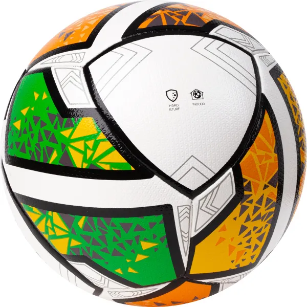 Мяч футзал. TORRES Futsal Club, FS323764, р.4, 10 пан. ПУ, 4 под. сл, гибрид. сш. бело-зел-оранж за 2&nbsp;264.40 ₽ в Иркутске
