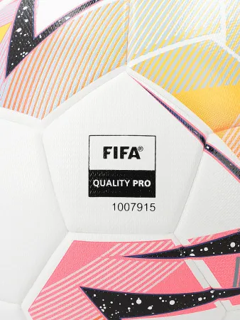 Мяч футзал PUMA Futsal 1, 08376301, р.4, FIFA Quality Pro, 32пан, ПУ, терм.сш, бело-розовый за 6&nbsp;502.50 ₽ купить в Иркутске