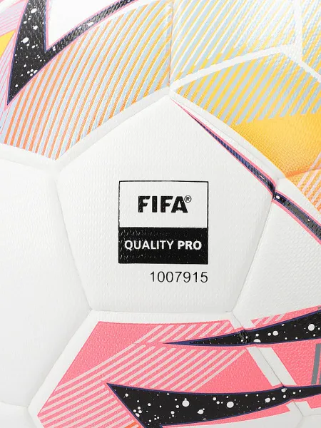Мяч футзал PUMA Futsal 1, 08376301, р.4, FIFA Quality Pro, 32пан, ПУ, терм.сш, бело-розовый за 6&nbsp;502.50 ₽ в Иркутске