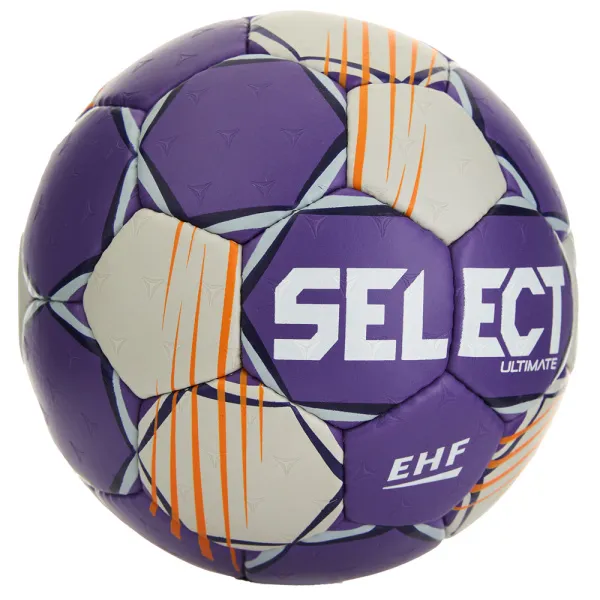 Мяч ганд. SELECT Ultimate Official EHF V24, 1612858999, Senior(р.3), EHF Appr, ПУ, руч.сш, фиол-сер за 15&nbsp;504 ₽ в Иркутске