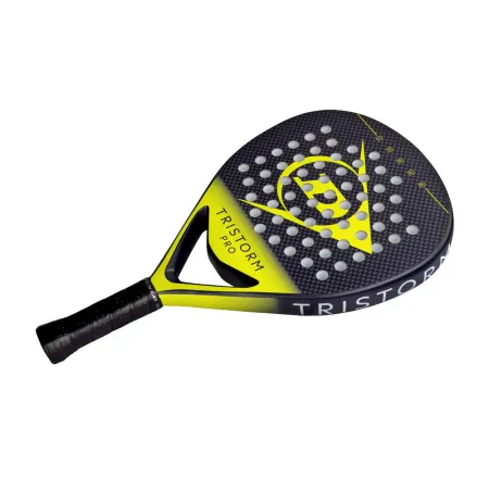 Ракетка для падела Dunlop Tristorm Pro, 10359946, для опытных игроков, графит, черно-желтый за 19&nbsp;643.50 ₽ купить в Иркутске