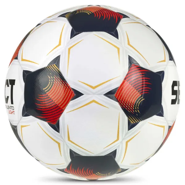 Мяч футб. SELECT Talento DB Light V26, 0775871014, р.5, 32п, ПУ, гибрид.сш, бело-т.сине-красный за 5&nbsp;713.70 ₽ в Иркутске
