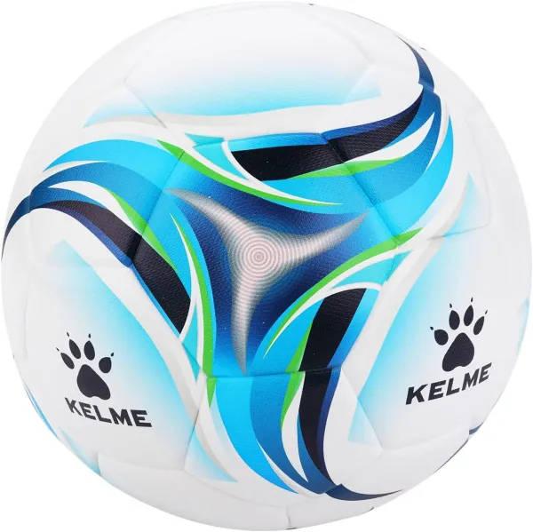 Мяч футб. KELME Vortex 18.2, 8301QU5021-113, р.5, 32 панели, ПУ, термосшивка, бело-синий за 6&nbsp;045.20 ₽ в Иркутске