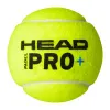 Мяч для падела HEAD Padel Pro+, 540203, уп.3 шт, FIP Approved, войлок,нат.резина,желтый за 933.30 ₽ купить в Иркутске