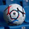 Мяч футб. KELME Russian Premier League, 7601QU5216-100, р.5, FIFA Pro, 10п, ПУ, термосш, бел-син-кр за 10&nbsp;672.60 ₽ купить в Иркутске
